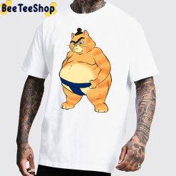 Sumo Cat Paws Of Fury The Legend Of Hank 2022 Movie Unisex T-Shirt