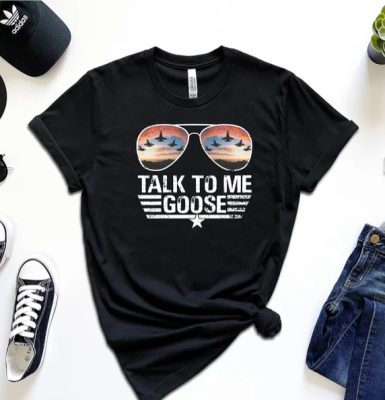 Talk To Me Goose TopGun Style 4th Of July Independence Day Unisex T-Shirt