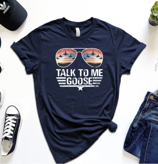 Talk To Me Goose TopGun Style 4th Of July Independence Day Unisex T-Shirt
