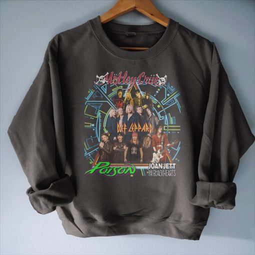 The Stadium Tour Motley Crue Def Leppard Poison Joan Jett 2022 Trending Unsiex T-Shirt