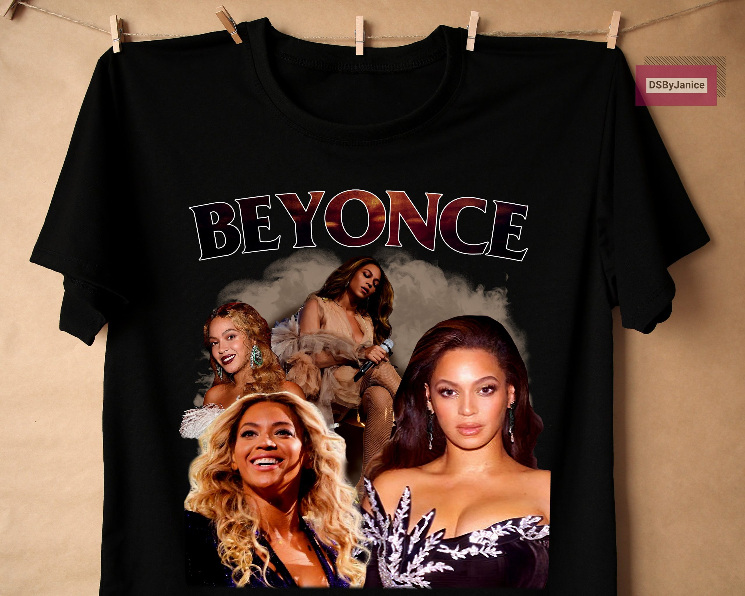Televisie kijken extreem Kapper Vintage Beyonce Hip Hop Rap Unisex T-Shirt - Beeteeshop