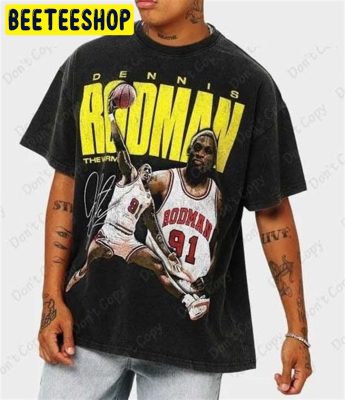 Vintage Dennis Rodman Nick Kyrgios Unisex T-Shirt