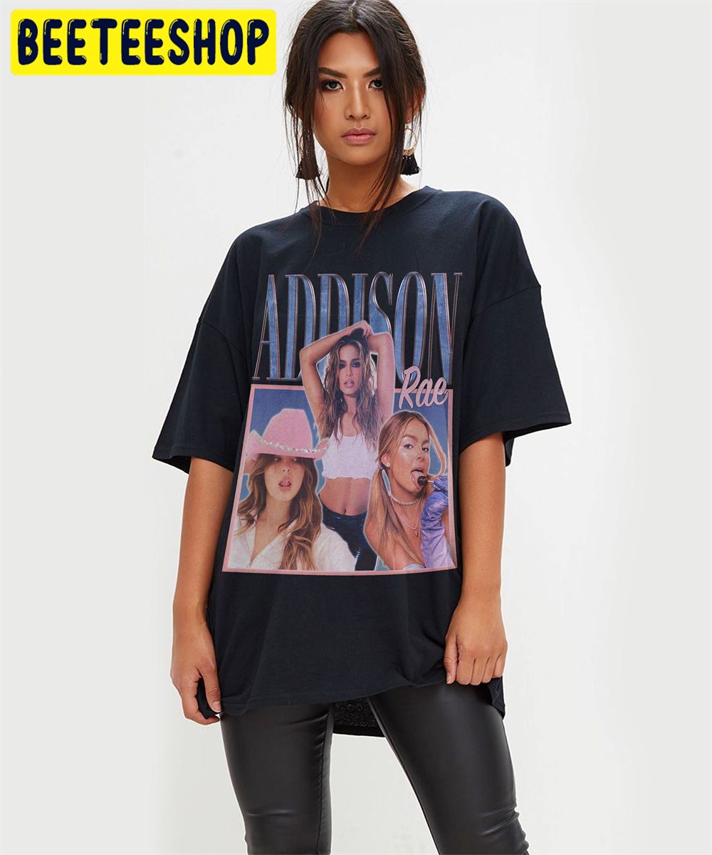 Addison Rae Retro Vintage Art Unisex T-Shirt