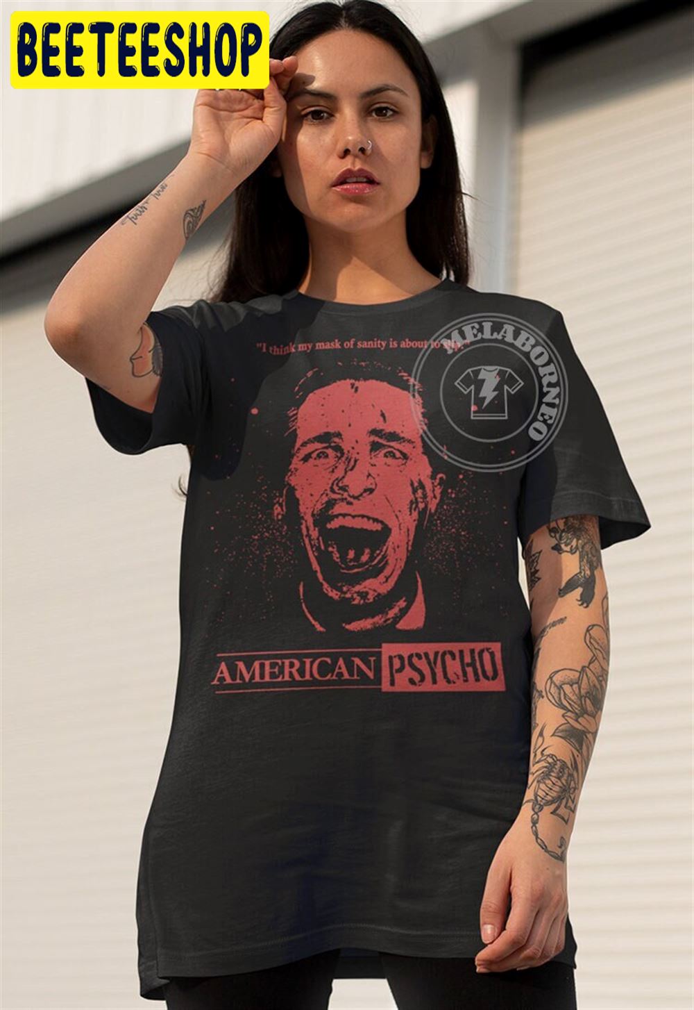 American Psycho Movie Horror Movie Retro Vintage Unisex T-Shirt