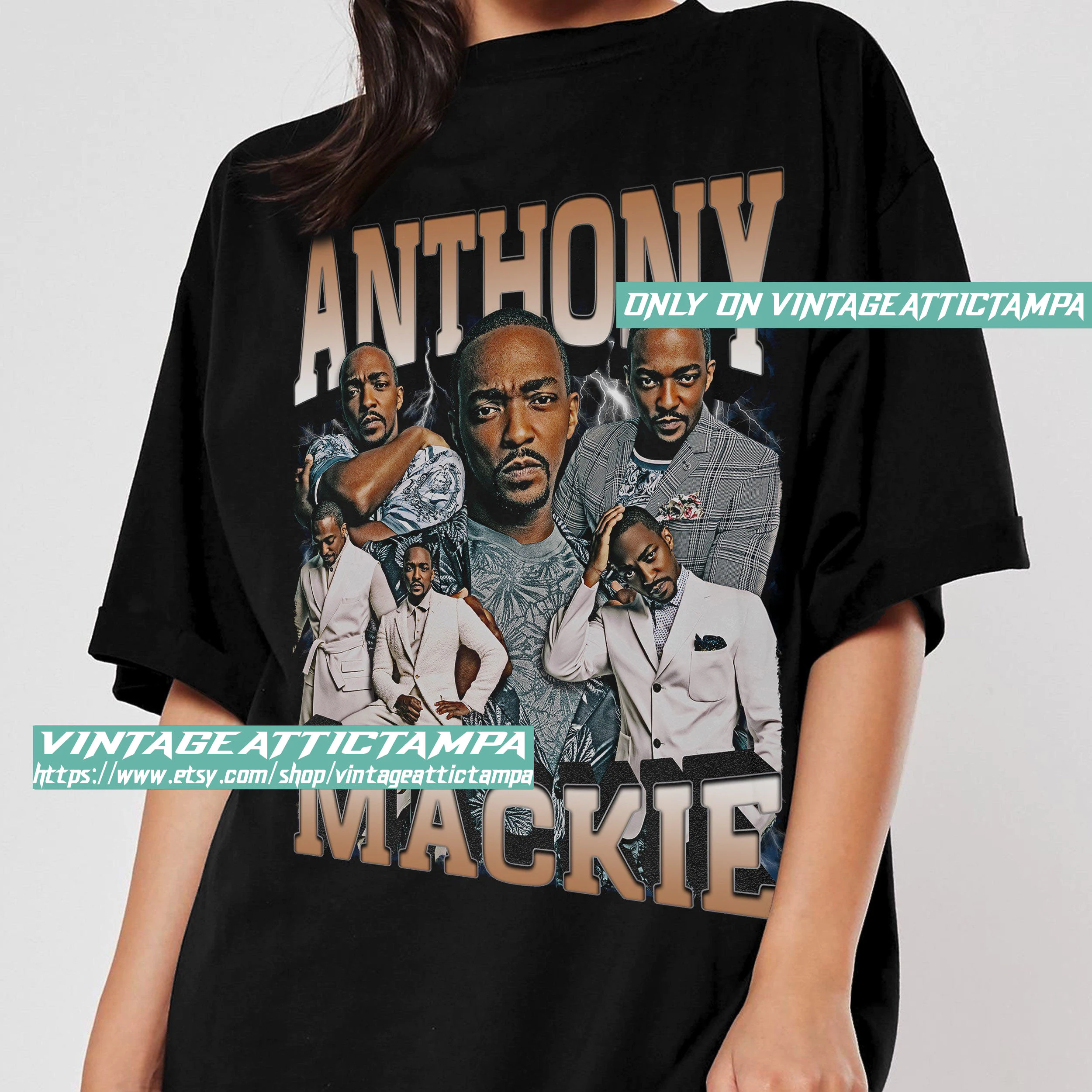 Anthony Mackie Sam Wilson Vintage Unisex T-Shirt