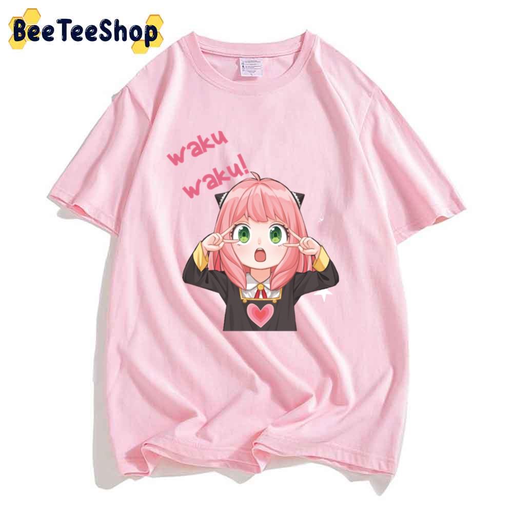 Anya Forger Heh Meme, Kawaii Anya Forger Lovely Character Women's V-Neck  T-Shirt