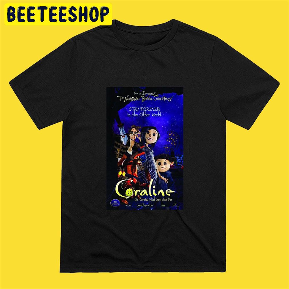 Art Design Coraline Movie Unisex T-Shirt