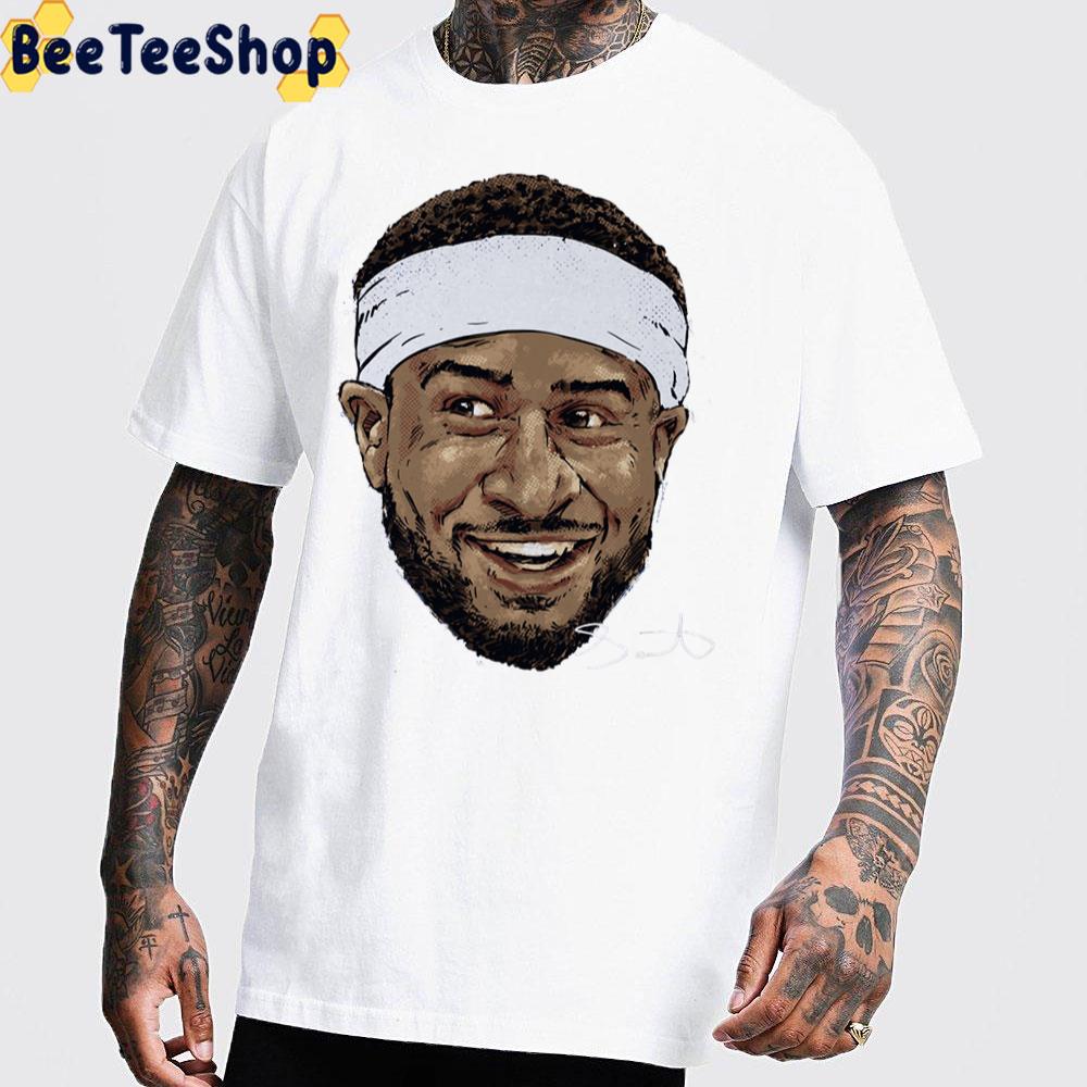 Art Gary Payton Ii Golden State Portrait Basketball Unisex T-Shirt