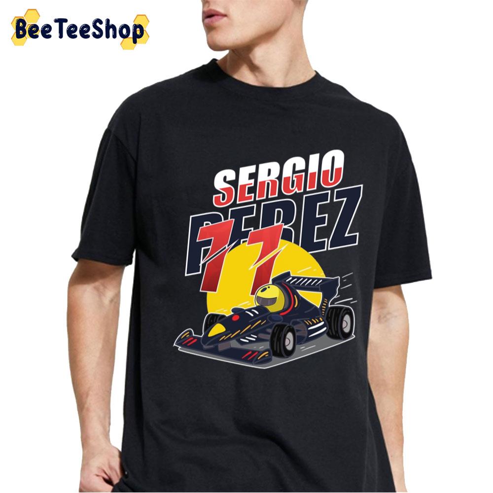 Art Sergio Perez Racing Unisex T-Shirt