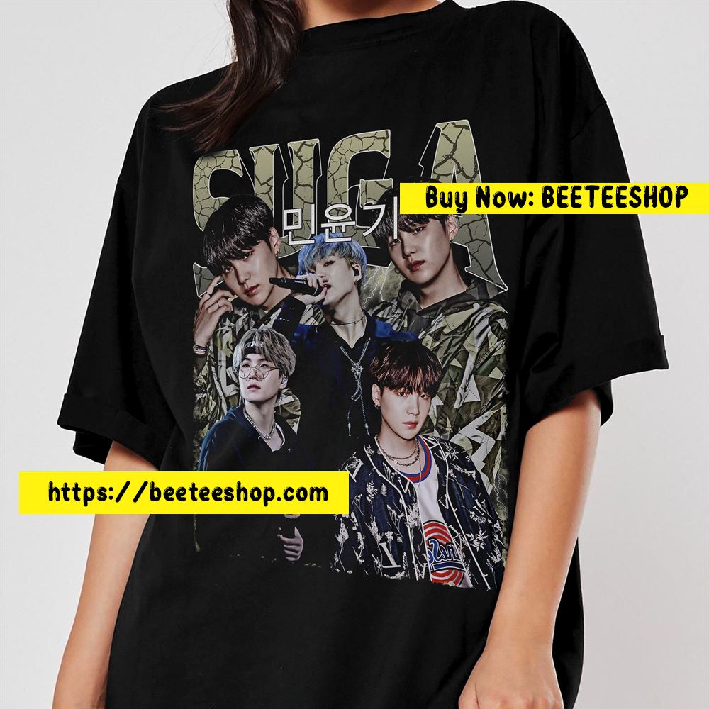 Art Suga Korean Pop Singer Kpop Vintage Unisex T-Shirt