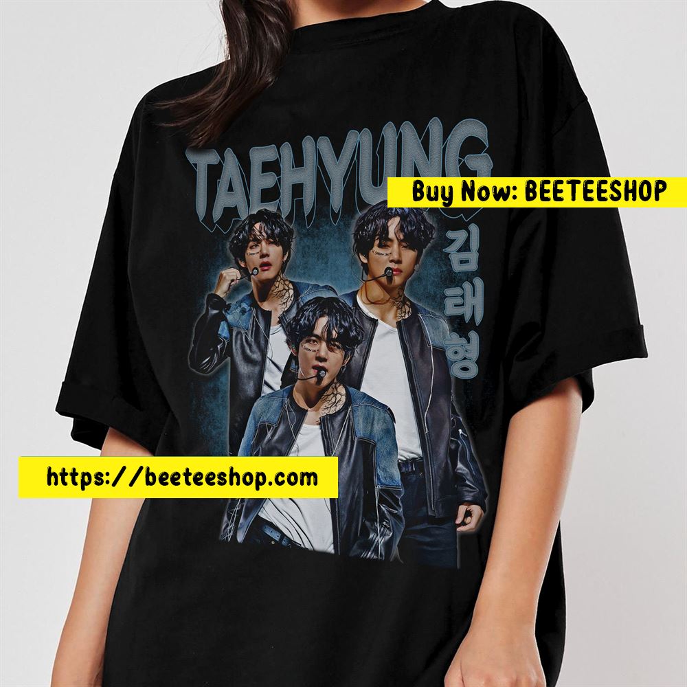 Art Taehyung Korean Pop Singer Kpop Vintage Unisex T-Shirt