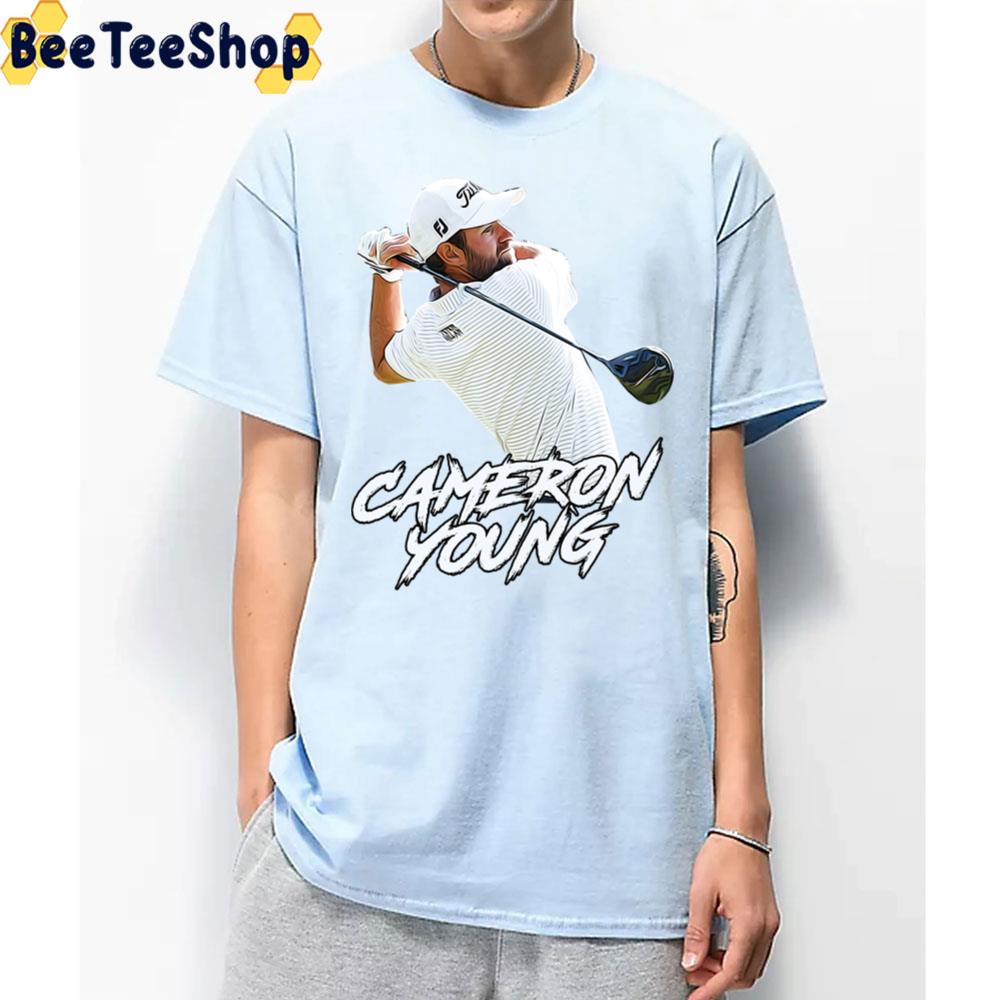 Artwork Cameron Young Golfer Unisex T-Shirt