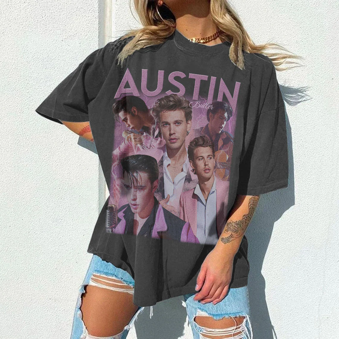 Austin Butler Vintage 90s Concert 2022 Unisex T-Shirt