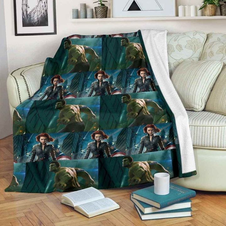 Avenger Hulk Premium Fleece Blanket Throw Blanket Gift