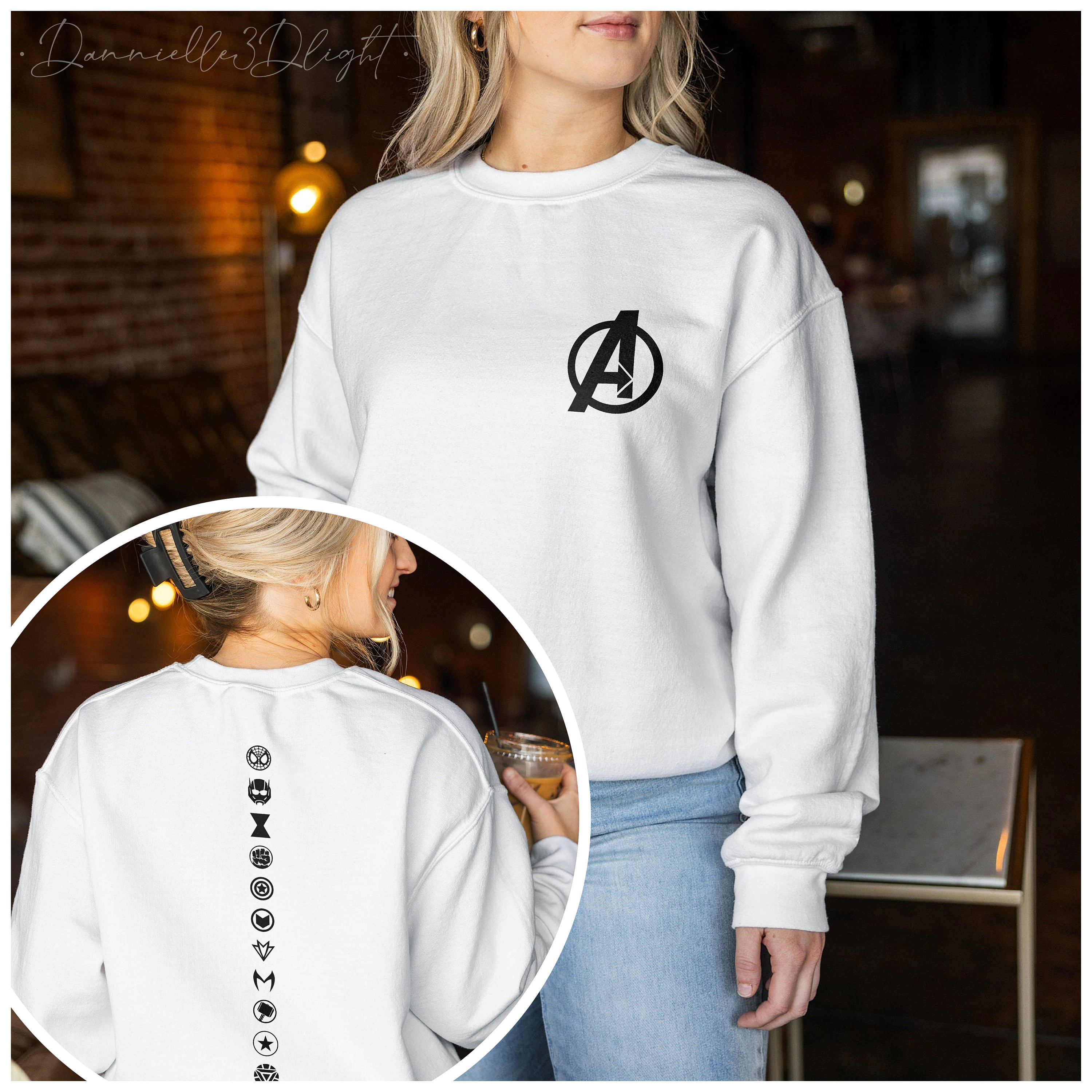 Avengers Team Symbol Marvel Fan Unisex Sweatshirt