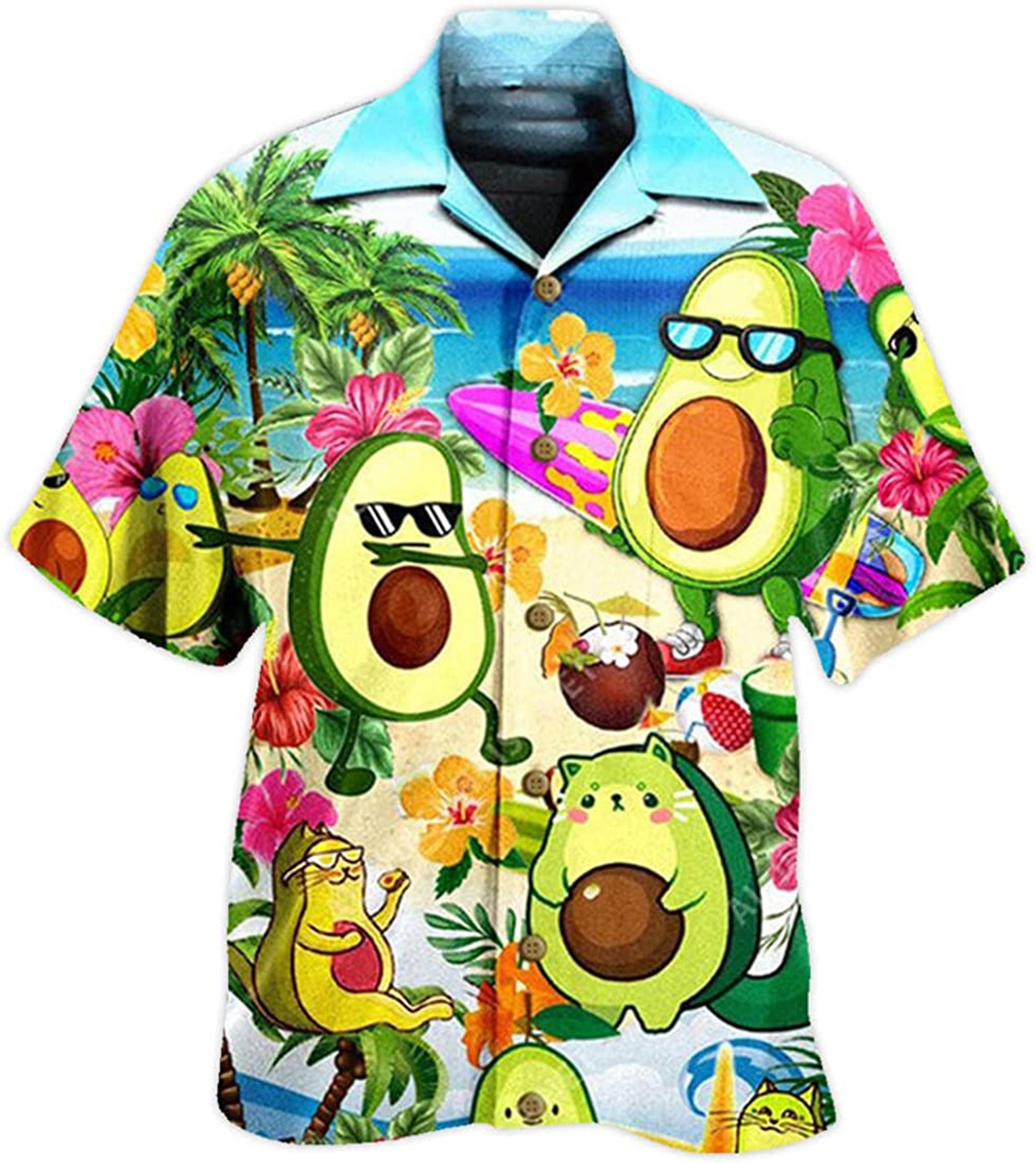 Avocado Hawaiian Shirt - Beeteeshop