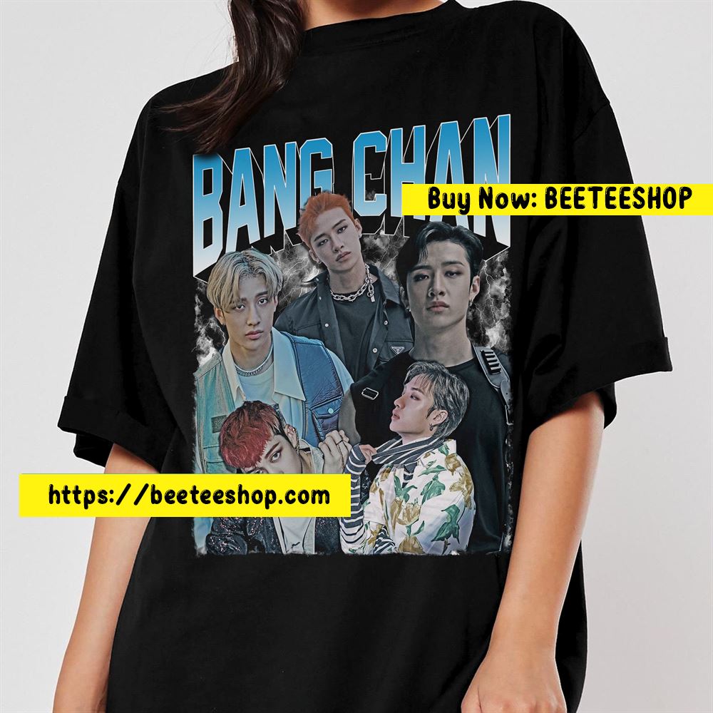 Bang Chan Korean Rapper Boyband Kpop Fans Vintage Unisex T-Shirt