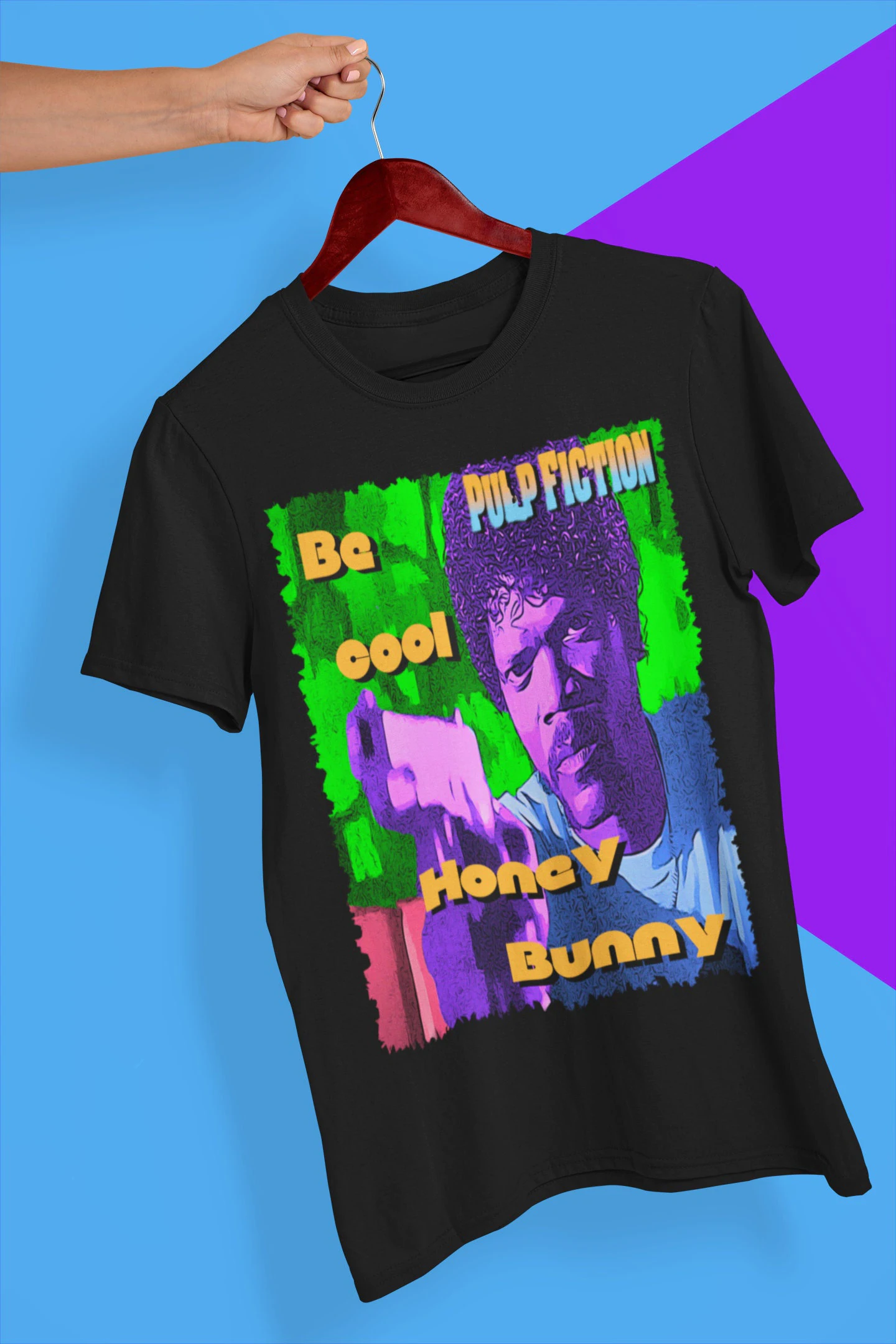 Be Cool Honey Bunny Pulp Fiction Halloween Unisex T-Shirt