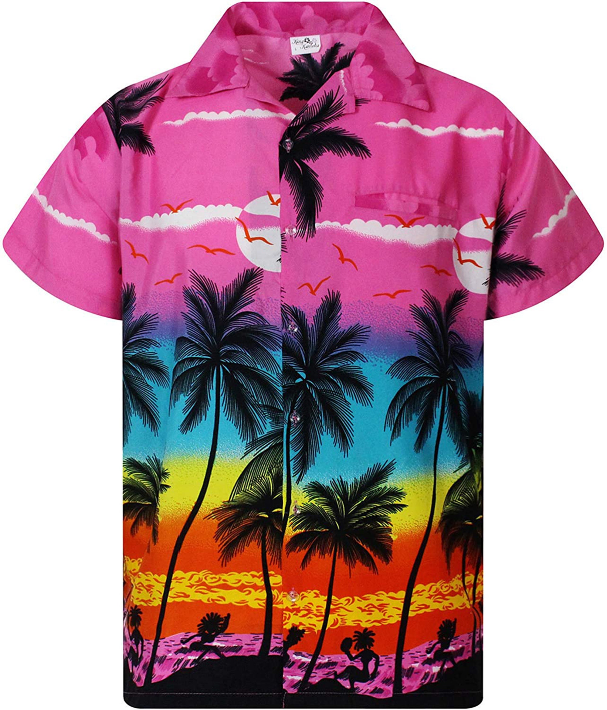 Beach Palm Aloha Hawaiian Shirt - Beeteeshop