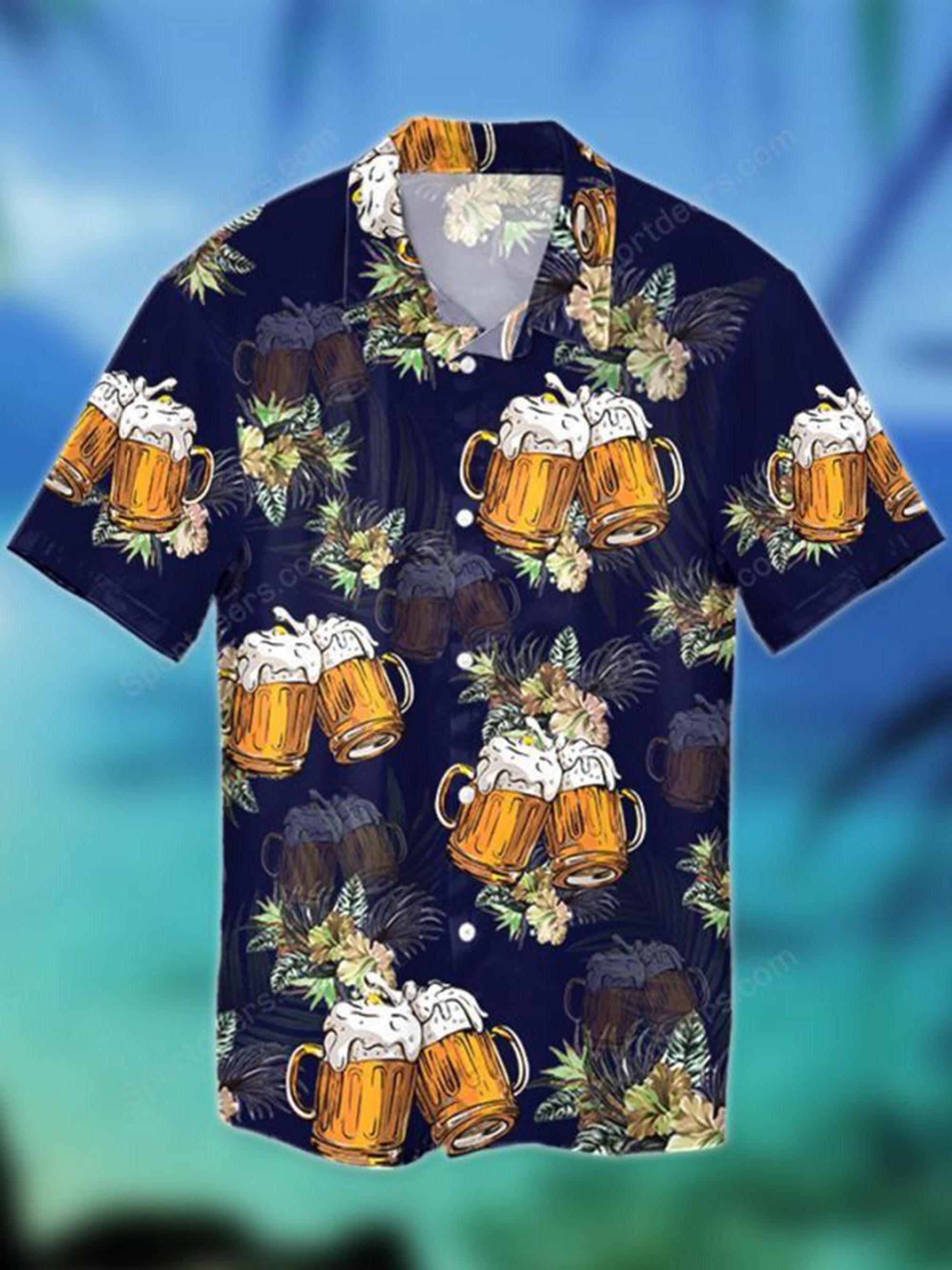 Beer Tropical Hawaiian Shirt