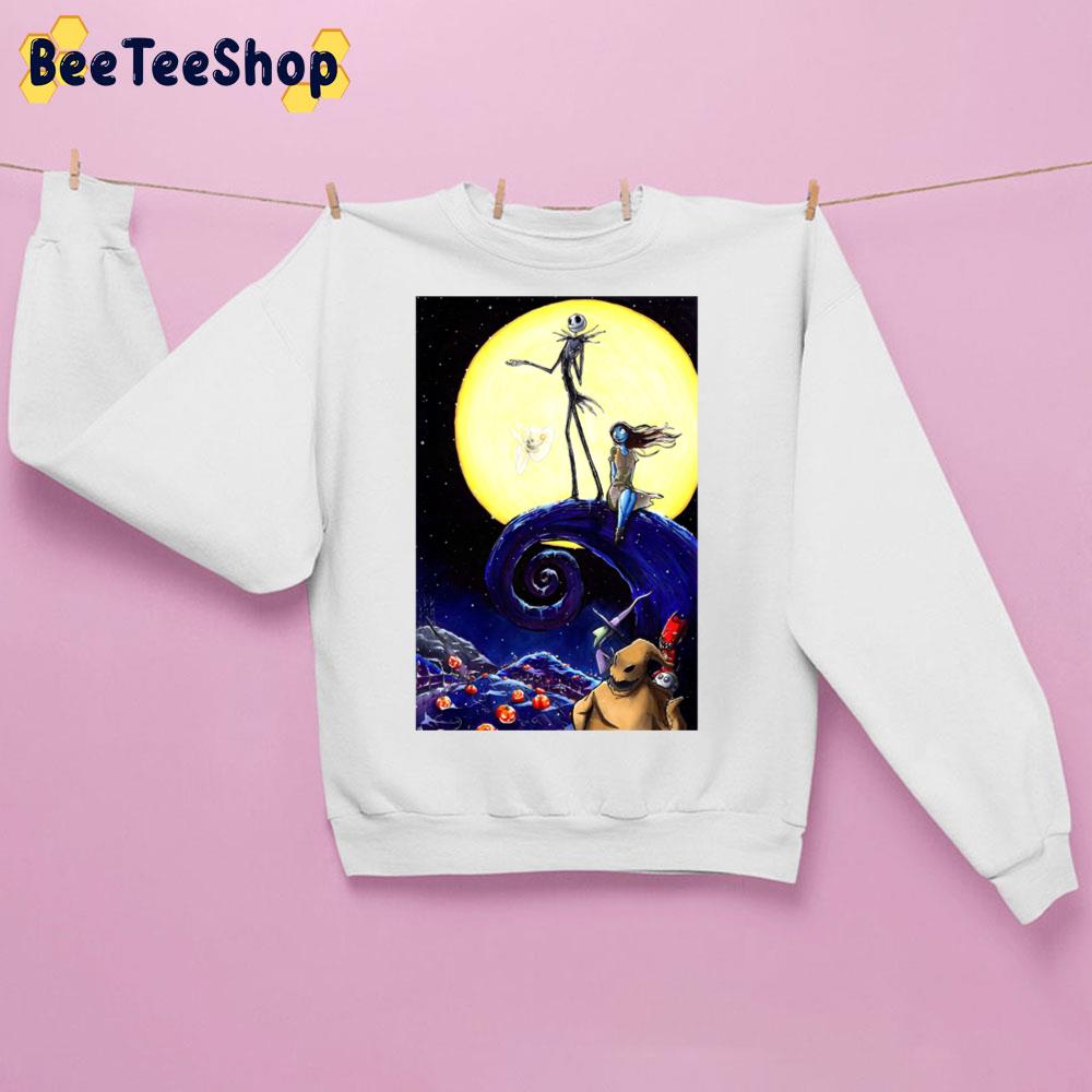 Big Moon The Nightmare Before Christmas Halloween Unisex Sweatshirt