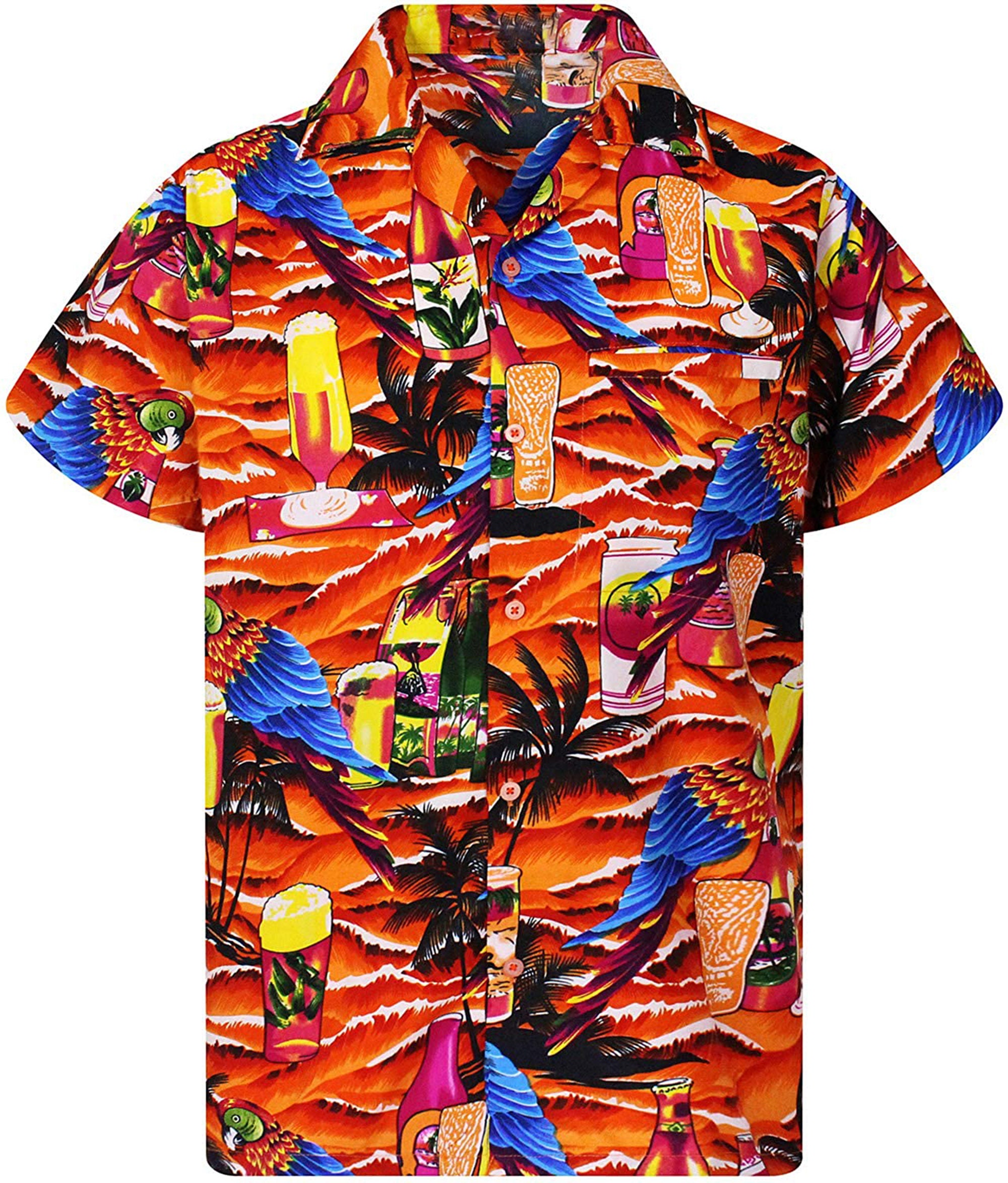 Bird And Beer Hawaiian Shirt