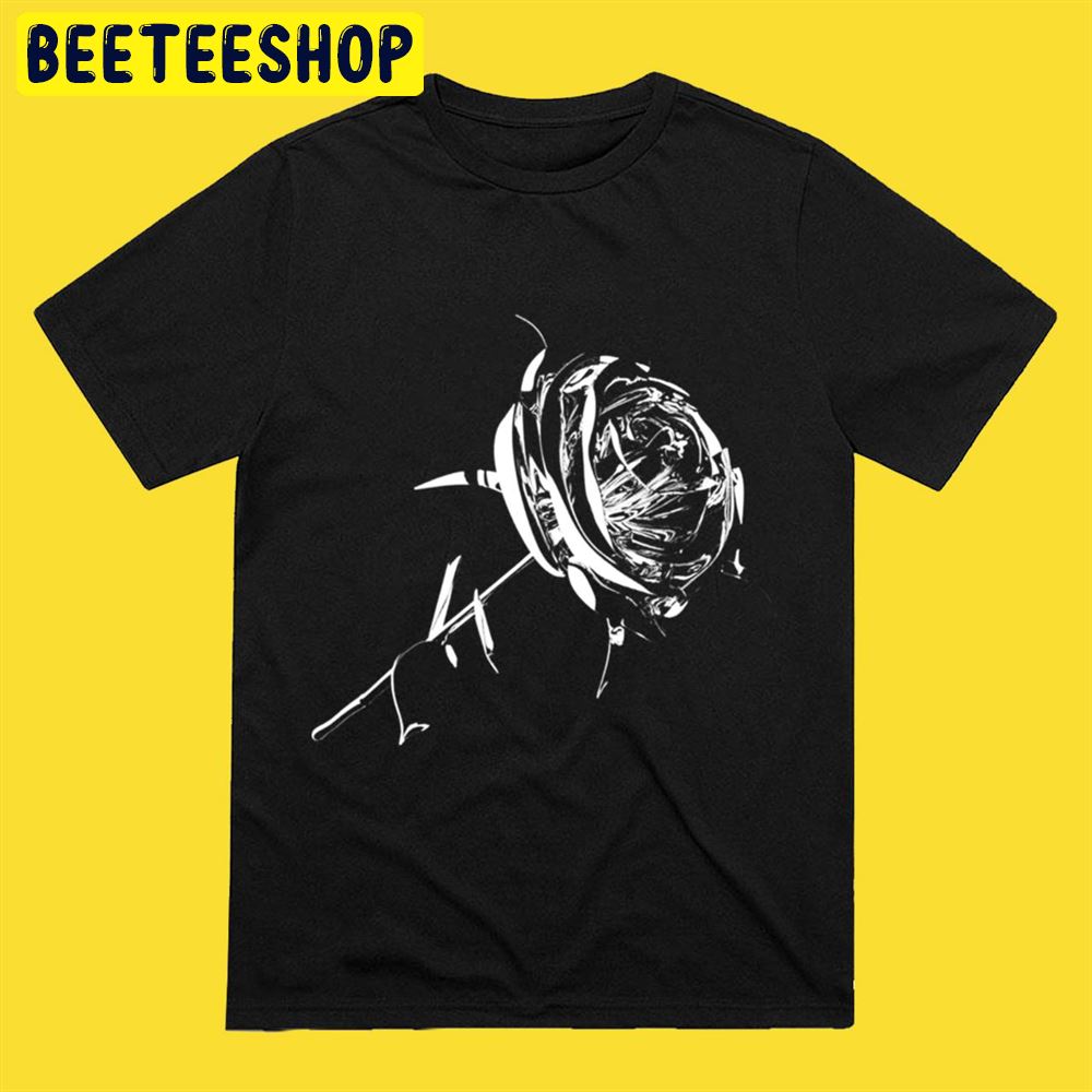 Black Rose Hip Pop Rapper Unisex T-Shirt