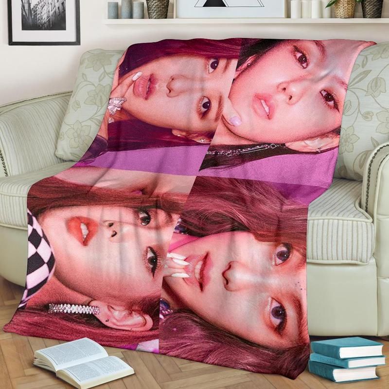 Blackpink Fleece Blanket Throw Blanket Gift