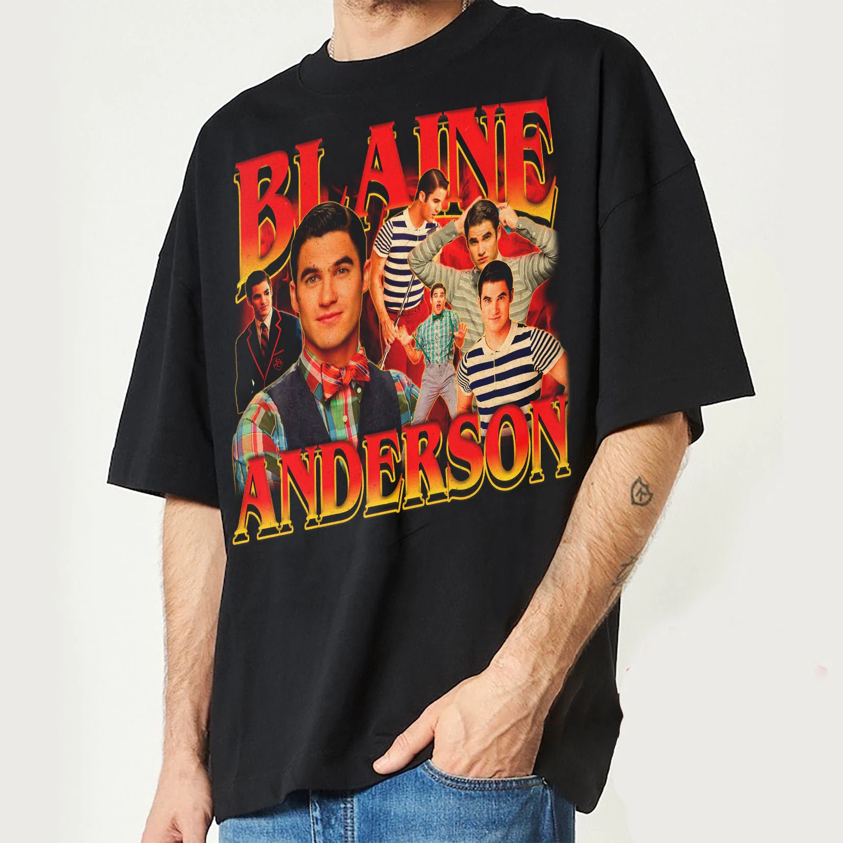 Blaine Anderson Retro Vintage Unisex T-Shirt