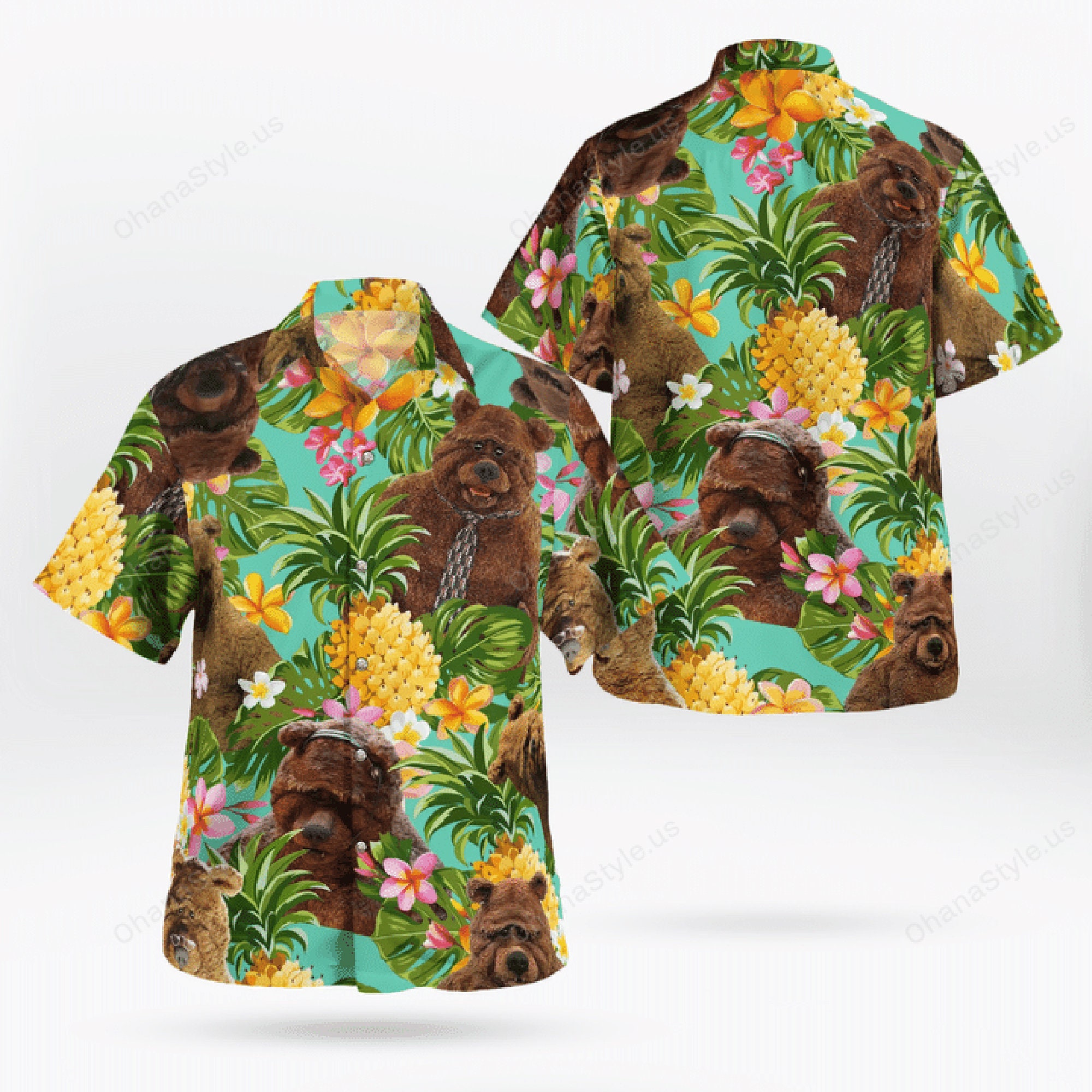 Bobo The Bear Hawaiian Shirt