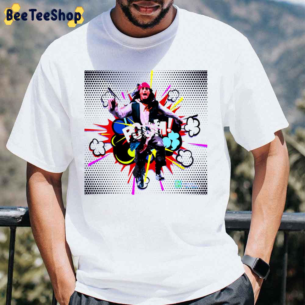 Boom Pop Art Johnny Depp Unisex T-Shirt