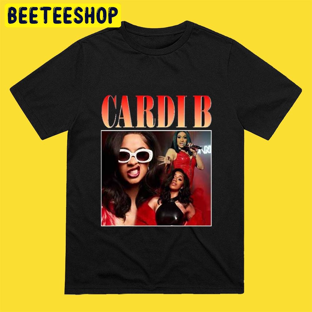 Bootleg Cardi B Vintage Art Unisex T-Shirt