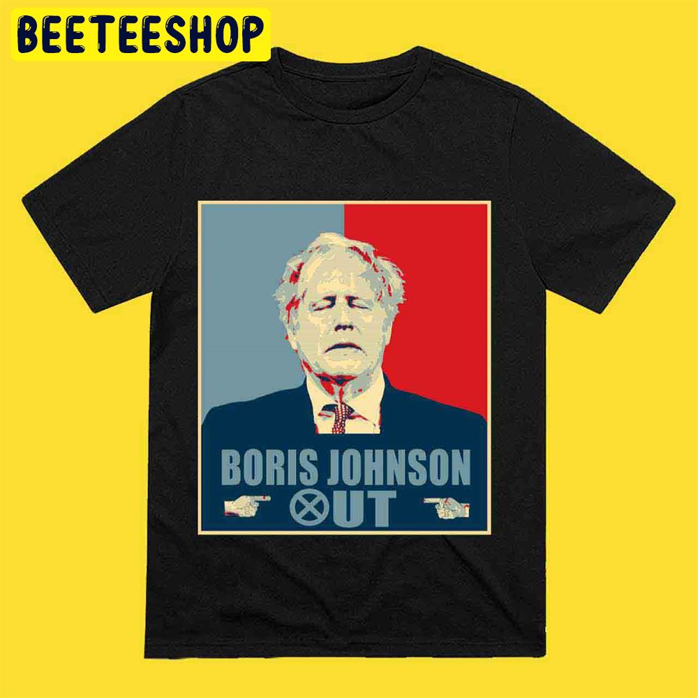 Boris Johnson Get Out Retro Art Unisex T-Shirt