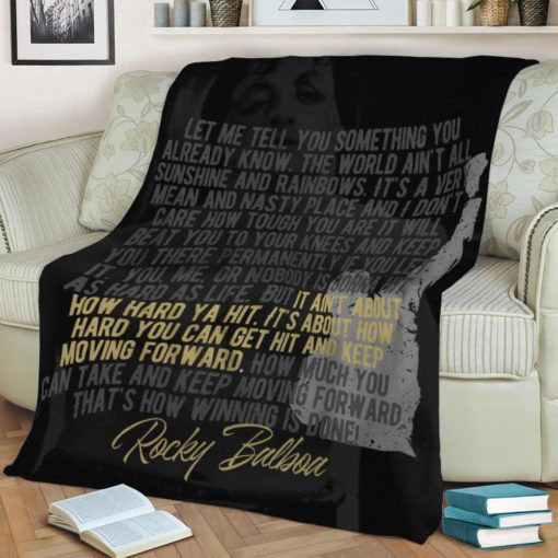 Boxing Rocky Best Seller Fleece Blanket Throw Blanket Gift