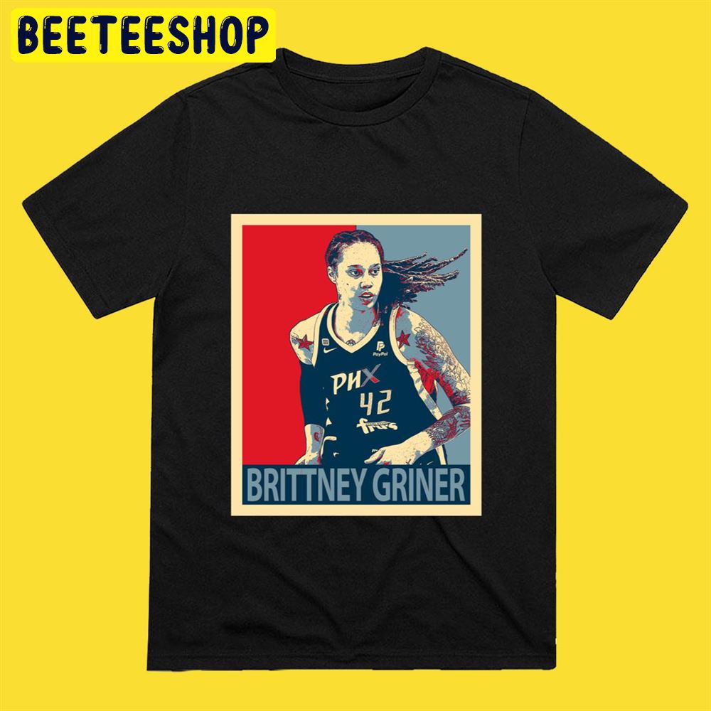 Brittney Griner Basketball Retro Art Unisex T-Shirt