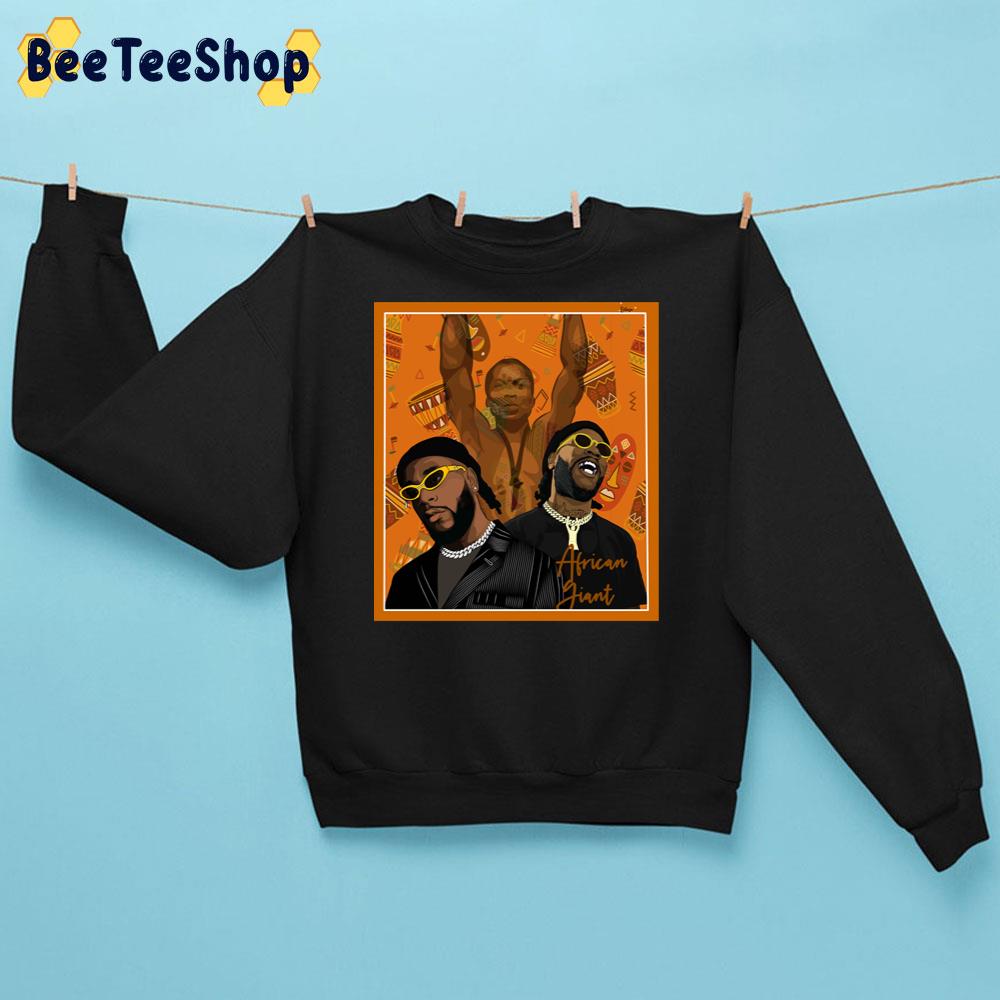 Burna Boy X Fela African Giant Unisex Sweatshirt