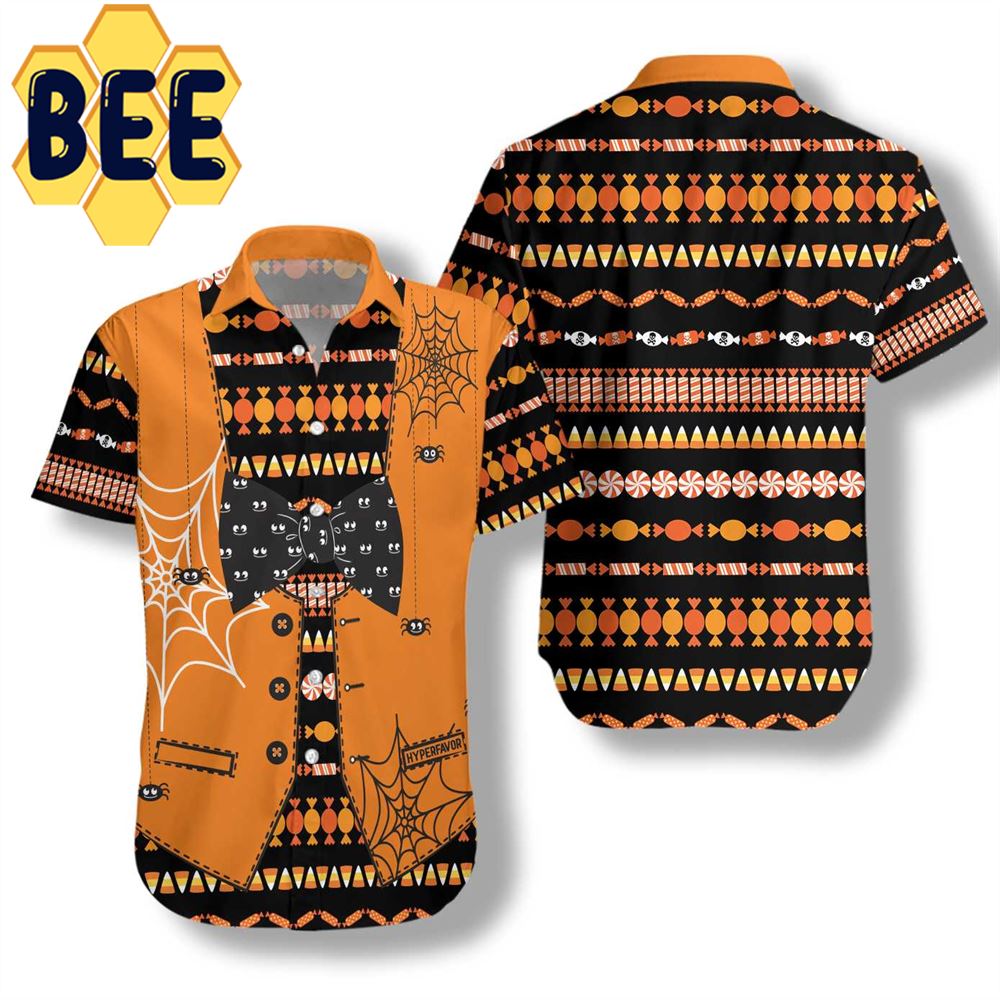 Candy Man Halloween Hawaiian Shirt