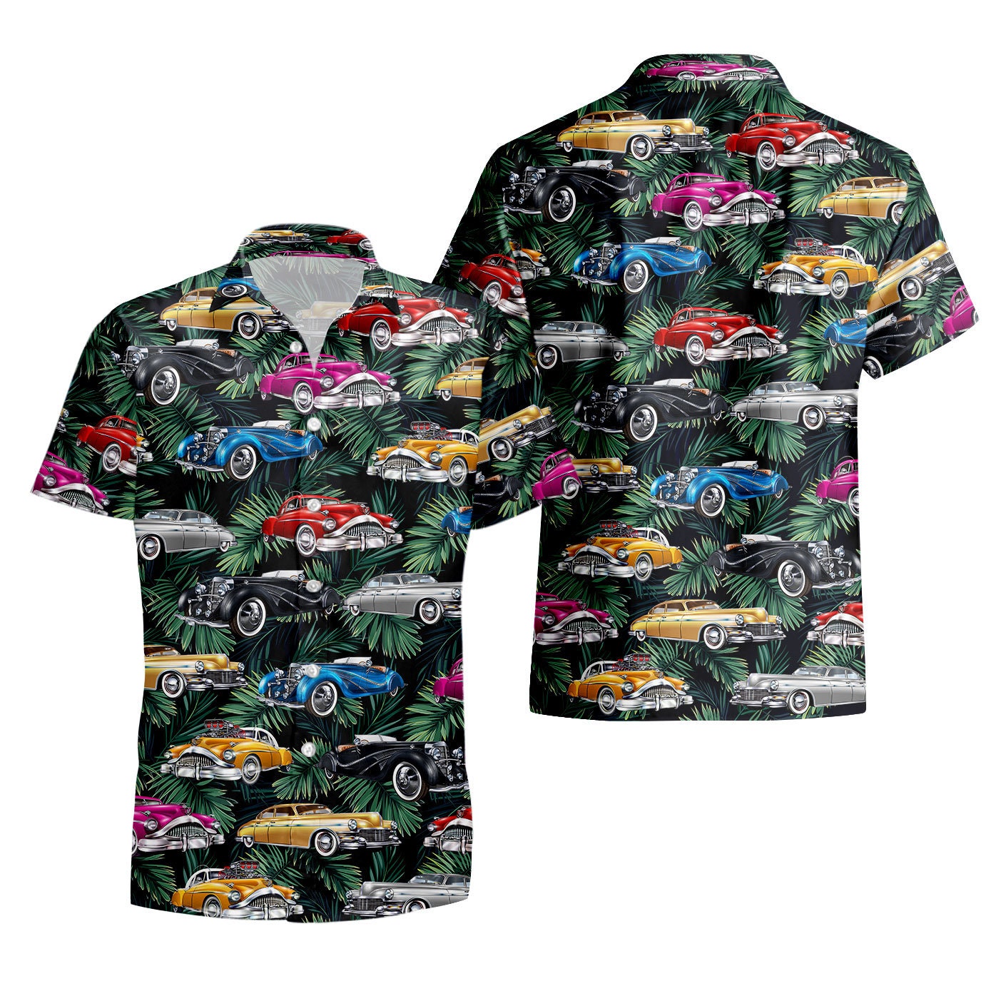 Car Collection Art Hawaiian Shirt