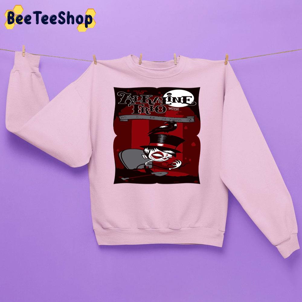 Cartoon Art Alkaline Trio Band Unisex Sweatshirt