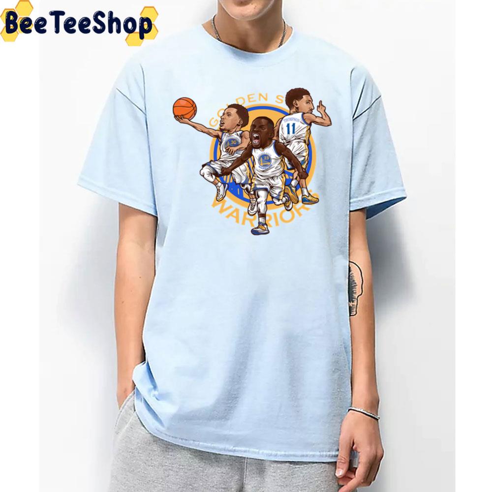 Cartoon Art Draymond Green And Splash Brother Unisex T-Shirt