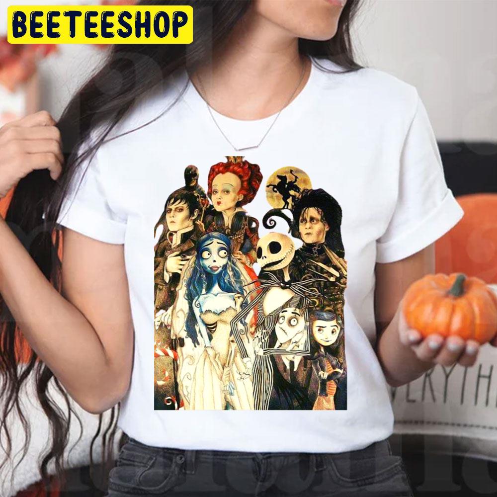 Characters Horror Halloween Movie Unisex T-Shirt