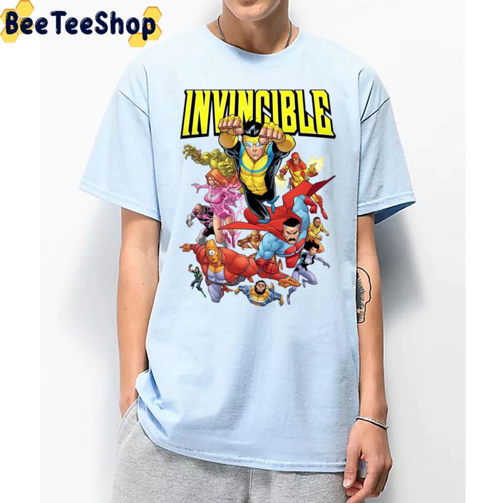 Characters Invincible Cartoon Unisex T-Shirt