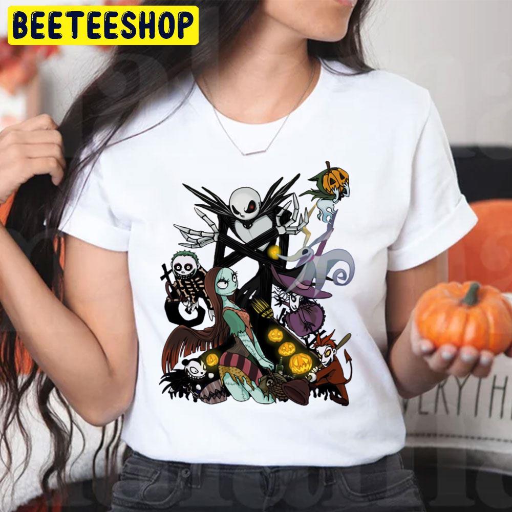 Characters The Nightmare Before Christmas Halloween Unisex T-Shirt