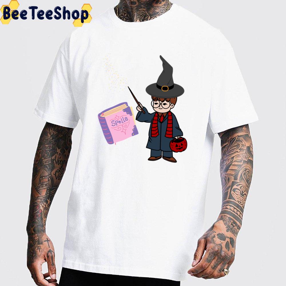 Chibi Art Halloween Harry Potter Unisex T-Shirt