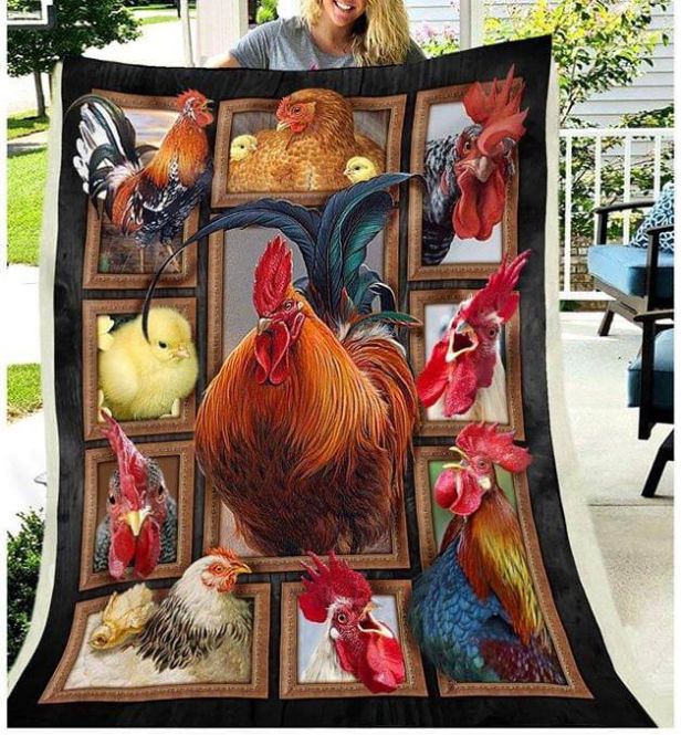 Chickens Farm For Man And Women Blanket