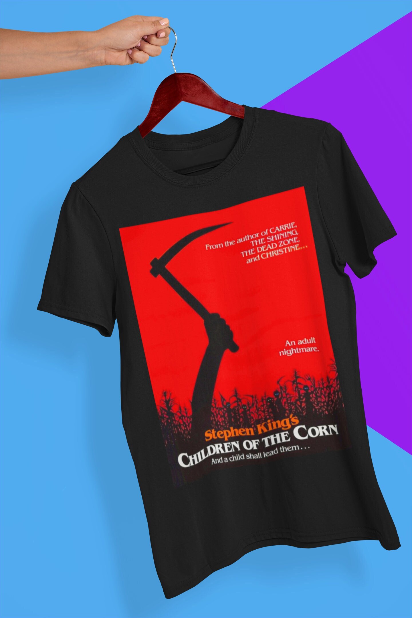 Children Of The Corn And A Child Shall Lead Them Halloween Unisex T-Shirt