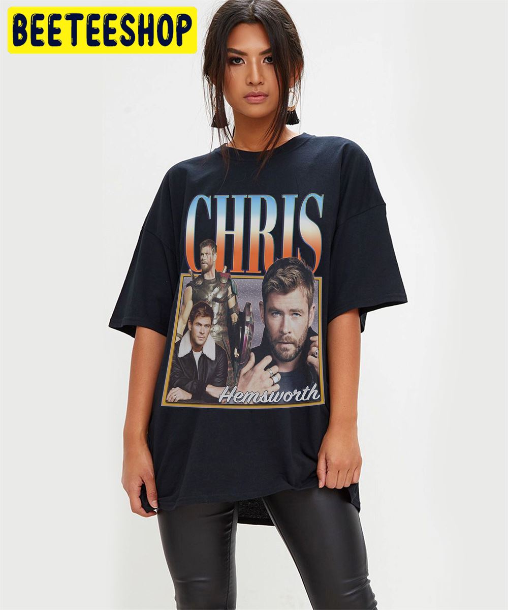 Chris Hemsworth Retro Vintage Art Unisex T-Shirt