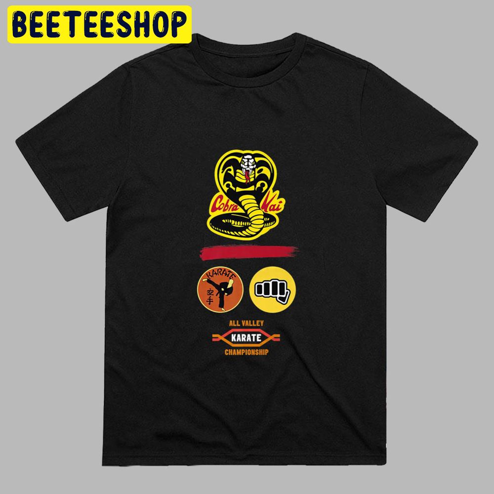 Cobra Kai Season 5 All Valley Logo Competition Unisex T-Shirt