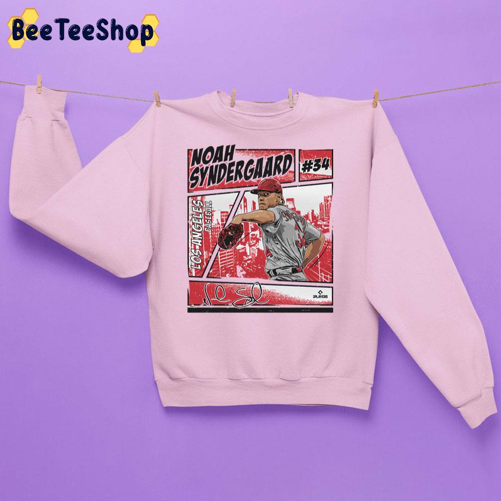 Comic Noah Syndergaard Los Angeles Angels Baseball Unisex Sweatshirt