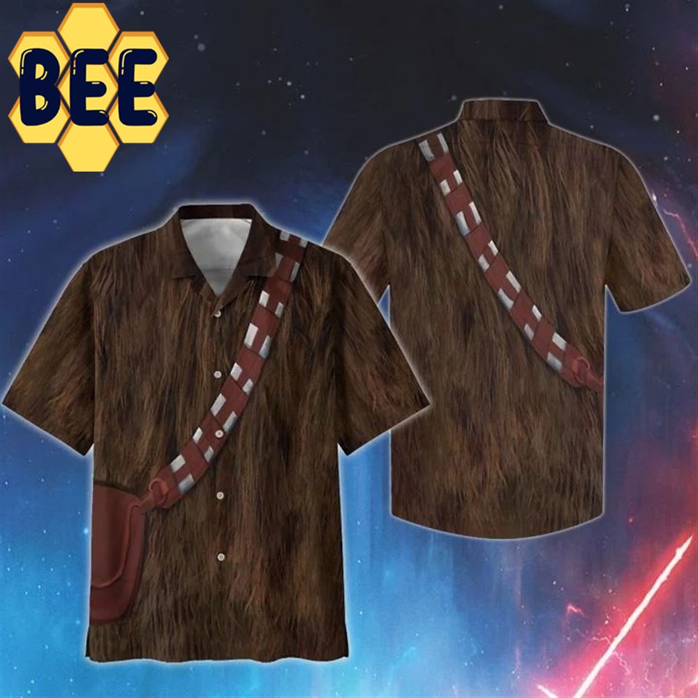 Cosplay Chewbacca SW Movie Halloween Hawaiian Shirt